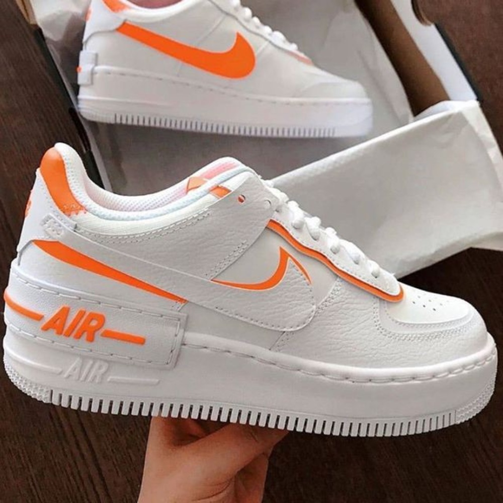 ORANGE ACCENT AIR FORCE 1